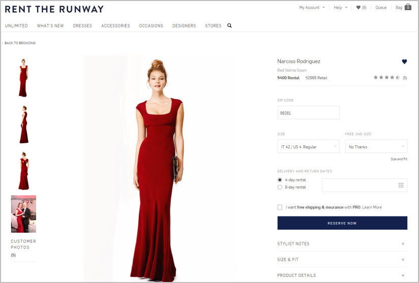 Social Proof Case Study Rent The Runway