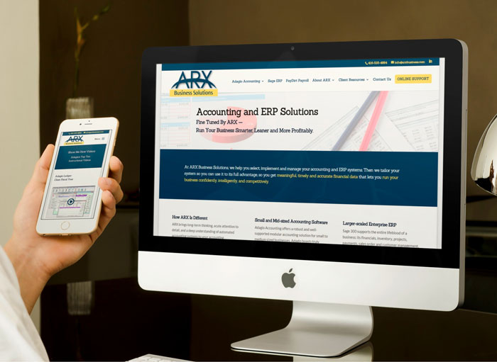 ARX Business Solutions Website